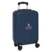 Safta el Ganso Classic Maleta Trolley de Cabina 20” - Cierre con Candado - Interior Forrado - Panel con Cremallera - Cintas con PVC - Ruedas Giratorias - 40.1L - 345x200x550mm - Color Azul Marino