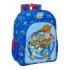 Safta Toy Story Good Vibes Mochila Adaptable a Carro - Bolsillos Laterales - Doble Tirador - Hombreras Acolchadas - Bolsillo Frontal - Asa Superior - 19L - 330x140x420mm - Color Azul