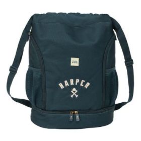 Safta Harper and Neyer Saco Mochila - Bolsillo Interior con Cremallera - Bolsillos Laterales - Bolsillo Lateral - Cierre con Webbings - Correas Ajustables - 21.93L - 340x150x430mm - Color Azul Marino