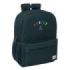 Safta Harper and Neyer Mochila Adaptable a Carro - Tirador Doble - Hombreras Ergonomicas - Bolsillo Frontal - Asa Superior - 18L - 320x140x430mm - Color Azul Marino