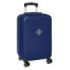 Safta Real Betis Balompie Maleta Trolley de Cabina 20” - Cierre con Candado - Interior con Bolsillo - Cintas con PVC - Ruedas Giratorias - Ajustable - 40.10 L - 345x200x550mm - Color Azul Marino