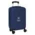 Safta Munich Nautic Maleta Trolley de Cabina 20” - Cierre con Candado - Interior Forrado - Ruedas Giratorias 360° - Asa Extensible Ajustable - 40.1L - 345x200x550mm - Color Azul Marino