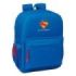 Safta Superman Mochila Adaptable a Carro - Cremallera Doble - Hombreras Acolchadas - Espacio de 18L - Bolsillo Frontal - Asa Superior - 320x140x430mm - Color Azul Oscuro