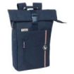Safta el Ganso Eclipse Mochila para Portatil hasta 15.6" - Cremallera - Interior Acolchado - Correas Ergonomicas - Asa Forrada - 15.3L - 280x130x420mm - Color Azul Marino