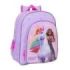 Safta Unicorn Academy Mochila - Adaptable a Carro - Portabotellas - Doble Tirador en Cremallera - Hombreras Ergonomicas - Asa de Mano Superior - 15L - 320x120x380mm - Color Rosa