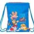 Safta Paw Patrol Cool Saco Plano - Bolsillo con Cremallera - Cierre con Cordones - 3L - 260x10x340mm - Color Azul