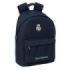 Safta Real Madrid 2ª Equipacion 25/26 Mochila para Portatil hasta 14.1" - Bolsillo para Tablet - Tirador Doble - Espalda Transpirable - 20L - 310x160x410mm - Color Azul Marino