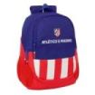 Safta Atletico de Madrid Mochila Adaptable a Carro - Portabotellas - Dos Compartimentos Grandes - Tirador Doble - Hombreras Ergonomicas - Asa de Mano - 23L - 320x160x440mm - Color Azul Marino