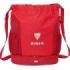 Safta Sevilla FC Saco Mochila - Bolsillo Interior con Cremallera - Bolsillos Laterales - Hombreras Ajustables - Resistente al Agua - 21.93L - 340x150x430mm - Color Rojo