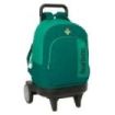Safta Real Betis Balompie Mochila con Carro - Extraible - Bolsillo Frontal - Portabotellas - Tirador Doble - Hombreras Acolchadas - Tarjeta ID - Ruedas Antivibracion - 330x220x450mm - Color Verde
