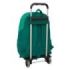 Safta Real Betis Balompie Mochila con Carro - Bolsillo Frontal - Tirador Doble - Hombreras Ergonomicas - Mochila Extraible - Ruedas de Goma - Resistente al Agua - 300x140x430mm - Color Verde