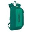 Safta Real Betis Balompie Mini Mochila - Hombreras Ergonomicas - Resistente al Agua - Bolsillo Frontal - Asa de Mano - 8.5L - 220x100x390mm - Color Verde