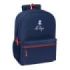 Safta el Pulpo Mochila Adaptable a Carro - Cremallera Doble - Hombreras Acolchadas - Asa Superior - 18L - 320x140x430mm - Color Azul Marino
