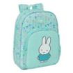 Safta Miffy Friends Mochila Infantil - Adaptable a Carro - Portabotellas - Hombreras Acolchadas - Material Reciclado - Resistente al Agua - 10L - 260x110x340mm - Color Azul Claro