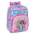 Safta Barbie Mochila Infantil - Adaptable a Carro - Portabotellas - Hombreras Ergonomicas - Bolsillo Frontal - 10L - 260x110x340mm - Color Rosa