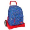 Safta Mickey Mouse Today Mochila para Portatil hasta 14.1" - Portabotellas - Tirador Doble - Espalda Acolchada - Asa Superior - Mochila Extraible - 310x130x430mm - Color Azul