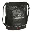 Safta F.C.Barcelona Saco Mochila - Bolsillo Interior con Cremallera - Bolsillos Laterales - Hombreras Ajustables - 21.93L - 340x150x430mm - Color Negro