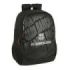 Safta F.C.Barcelona Mochila Adaptable a Carro - Portabotellas - Dos Compartimentos Grandes - Tirador Doble - Hombreras Ergonomicas Acolchadas - Asa de Mano - 23L - 320x160x440mm - Color Negro