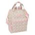 Safta VMB Mochila para Portatil hasta 13" - Interior Acolchado - Bolsillo con Cremallera - Asas Superiores - Hombreras Ergonomicas - Doble Tirador - Ligera y Resistente - 270x190x400mm - Color Rosa