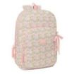 Safta VMB Mochila Adaptable a Carro - Tirador Doble - Bolsillo Frontal - Hombreras Acolchadas - Asa Superior - 19.30L - 300x140x460mm - Color Rosa