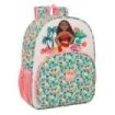 Safta Vaiana Mochila Adaptable a Carro - Bolsillos Laterales - Doble Tirador - Ergonomia Acolchada - Bolsillo Frontal - Asa Superior - 330x140x420mm - Color Verde