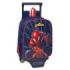 Safta Spider-Man Mochila con Carro - Tarjeta ID - Asa Superior - Mochila Extraible - Carro Resistente - 6L - 220x100x270mm - Color Azul Marino