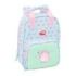 Safta Pembe The Pink Cat Mochila Infantil - Bolsillo Frontal - Tarjeta ID - Hombreras Acolchadas - Asa Forrada - 4.5L - 200x80x280mm - Color Azul Claro