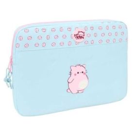 Safta Pembe The Pink Cat Funda para Portatil hasta 15.6" - Alojamiento Acolchado - 3.80L - Proteccion contra Golpes - 395x35x275mm - Color Azul Claro