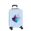 Safta Frozen Maleta Trolley de Cabina 20” - Cierre con Candado - Interior Forrado - Bolsillo de Red - Cintas con PVC - Ruedas Giratorias - Asa Extensible - 345x200x550mm - Color Azul