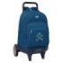 Safta Harper and Neyer Mochila con Carro - 33L - Ruedas Antivibracion - Espalda Acolchada - Bolsillo Lateral - Tarjeta ID - Bandeja PVC - Mochila Extraible - 330x220x450mm - Color Azul Marino
