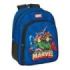 Safta Avengers Mochila Infantil - Adaptable a Carro - Portabotellas - Hombreras Acolchadas - Bolsillo Frontal - Asa de Mano Superior - 9L - 270x100x330mm - Color Azul Oscuro