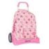 Safta Princesas Disney Mochila para Portatil hasta 14.1" - Portabotellas - Tirador Doble - Espalda Acolchada - Asa Superior - Mochila Extraible - 17.35L - 310x130x430mm - Color Rosa