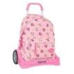 Safta Princesas Disney Mochila para Portatil hasta 14.1" - Portabotellas - Tirador Doble - Espalda Acolchada - Asa Superior - Mochila Extraible - 17.35L - 310x130x430mm - Color Rosa