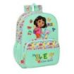 Safta Dora Mochila Adaptable a Carro - Portabotellas - Doble Tirador en Cremallera - Hombreras Ergonomicas - Espalda Acolchada - Asa de Mano Superior - 19L - 330x140x420mm - Color Menta