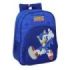 Safta Sonic Mochila Infantil - Adaptable a Carro - Portabotellas - Hombreras Acolchadas - Bolsillo Frontal - 10L - 260x110x340mm - Color Azul Oscuro