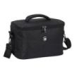 Safta Mickey Bolsa Isotermica Porta Alimentos 9.2L - Cremallera - Asa Acolchada - Bandolera Ajustable - Repelente al Agua - Asa Superior - 290x180x190mm - Color Negro