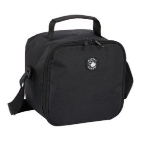 Safta Mickey Bolsa Isotermica Porta Alimentos 4.4L - Cremallera - Interior Forrado de Aluminio - Bandolera Ajustable - Repelente al Agua - Asa Superior - 200x150x200mm - Color Negro