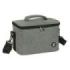 Safta Minnie Mouse Grey Bolsa Isotermica Porta Alimentos 9.2L - Cremallera - Asa Acolchada - Bandolera Ajustable - Repelente al Agua - Asa Superior - 290x180x190mm - Color Gris