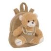 Safta Mochila Preescolar con Osito - Cremallera - Osito Extraible - Hombreras Acolchadas - Asa Superior - 4.65L - 230x75x270mm - Color Marron