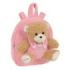 Safta Mochila Preescolar con Osito - Cremallera - Osito Extraible - Hombreras Acolchadas - Asa Superior - 4.65L - Material Duradero - 230x75x270mm - Color Rosa