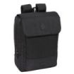 Safta Real Madrid Premium Mochila para Portatil hasta 13.3" - Conector USB - Rejilla Transpirable en la Espalda - Cinta para Maleta - Asa Superior - 13.6L - 290x120x390mm - Color Negro