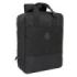 Safta Real Madrid Premium Mochila para Portatil hasta 13.3" - Cremallera - Conector USB - Hombreras Acolchadas - Cinta Ajustable - Compatible con Maleta - 290x110x390mm - Color Negro