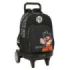 Safta Dragon Ball Mochila con Carro - Extraible - Bolsillo Frontal - Portabotellas - Tirador Doble - Hombreras Acolchadas - Tarjeta ID - Ruedas Antivibracion - 33 L - 330x220x450mm - Color Negro