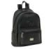 Safta Spider-Man Mini Mochila - Cremallera - Bolsillo Frontal - Bolsillo Lateral - Interior Forrado - Hombreras Ajustables - Asa Superior - 9L - 240x120x280mm - Color Negro