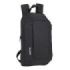 Safta Mini Mochila - Hombreras Ergonomicas - Asas de Mano - 8.5L - Resistente y Ligera - Bolsillo Frontal - Ajustables - Uso Diario - 220x100x390mm - Color Negro