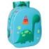 Safta Dino Mochila 3D - Portabotellas - Hombreras Acolchadas - Asa Superior - Resistente y Duradero - Uso Diario - Versatil y Practico - Color Azul