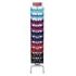 Safta Expositor con 10 Carros Portamochilas - Ruedas Antivibracion - Bandeja Ajustable - Sistema Universal para Mochilas - Material Resistente - Colores Surtidos
