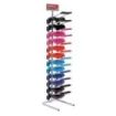 Safta Expositor con 12 Carros Portamochilas - Ruedas Antivibracion - Plegable y Compacto - Sistema Antivuelco - Sujecion Universal - 32x16x44cm - Colores Surtidos