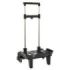 Safta Carro Portamochilas - Sistema de Triple Rueda - Material Resistente - 320x235x880mm - Color Negro
