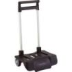 Safta Carro Portamochilas - Sistema Plegable - Ruedas Silenciosas - Sistema Antivuelco - Medidas Abiertas - Peso Ligero - Sistema Universal - 32x16x44cm - Color Negro